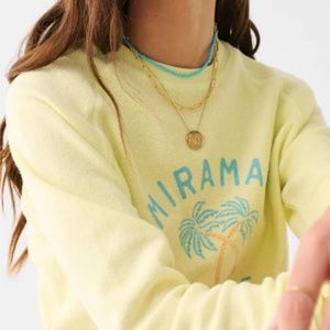 Beach fleece crewneck